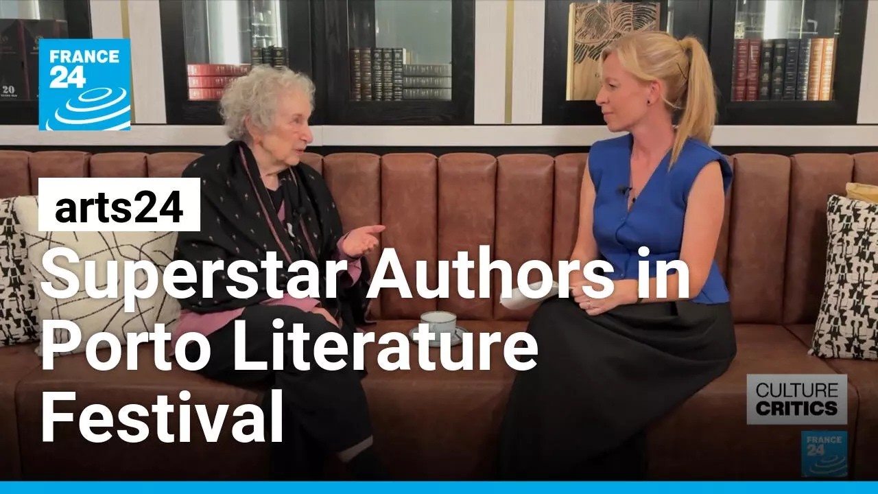 Superstar Authors in Porto Literature Festival • FRANCE 24 English