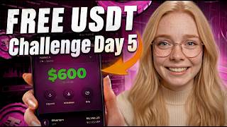 Day 5 Challenge: $600 Result in Mines Ton Using My AI Prediction Tool | Leya
