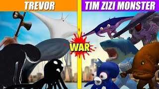 Trevor Monster vs Tim Zizi Monster Turf War | SPORE