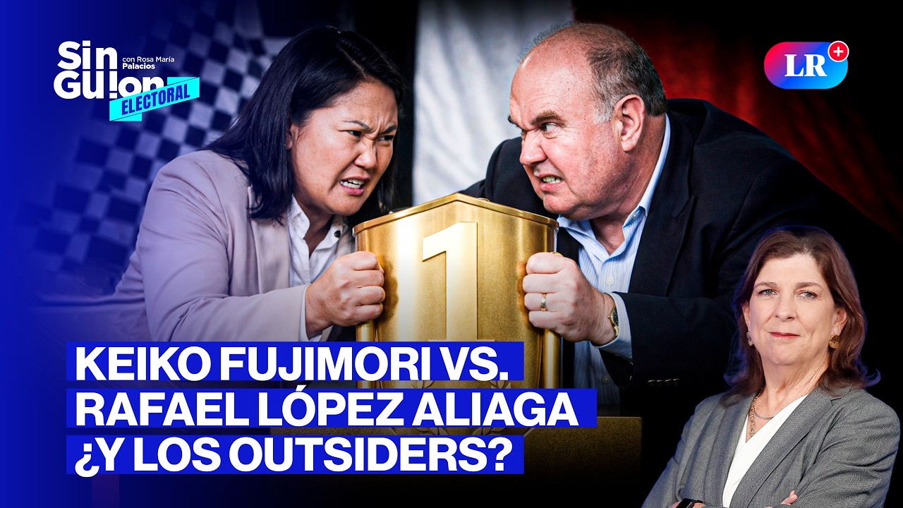 KEIKO SUBE EN ENCUESTAS Y RAFAEL LÓPEZ ALIAGA BAJA | SIN GUION CON ROSA MARÍA PALACIOS #FEEG2026