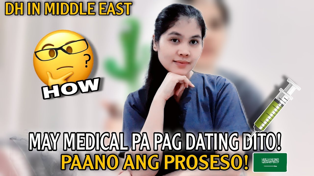 PAANO ANG MEDICAL NA GINAGAWA PAG DATING DITO/DH IN MIDDLE EAST.
