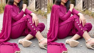 Pant Style Pakistani Suits, Pant Style Pakistani Salwar Kameez and