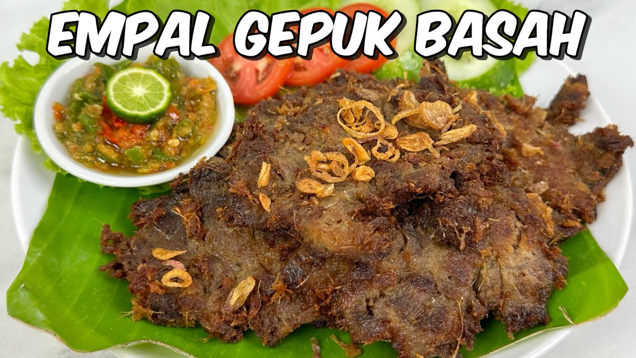 RESEP EMPAL GEPUK BASAH JUARA BANGET RASANYA 😍🔥
