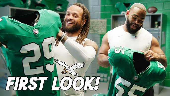 The Philadelphia Eagles Kelly Green throwback jerseys are returning in  2022! 