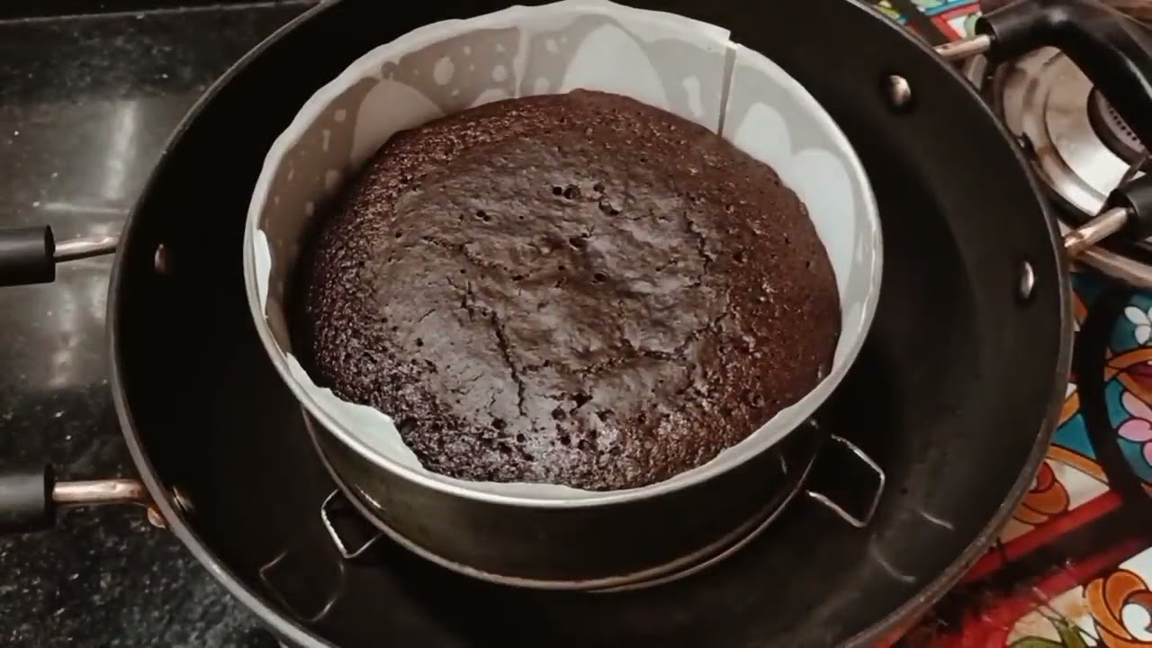 Birthday Cake In Lockdown   3 Ingredients Chocolate Cake   Lockdown Cake Without Oven,Maida,Tools