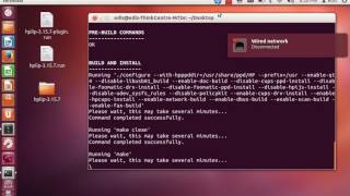 Install printer & Scanner offline in ubuntu