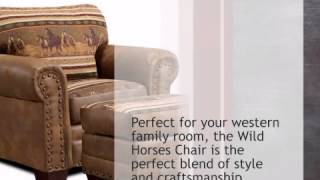 Wild Horses Chair - lonestarwesterndecor.com