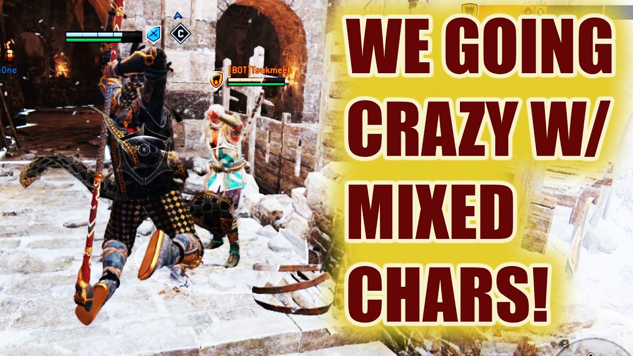 some variety in our lives MIXED DOMINION FOR HONOR