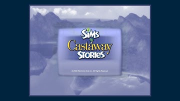 Start Up: Loading Sequence, Title Screen, Main Menu — The Sims Castaway Stories (Windows) — Audio