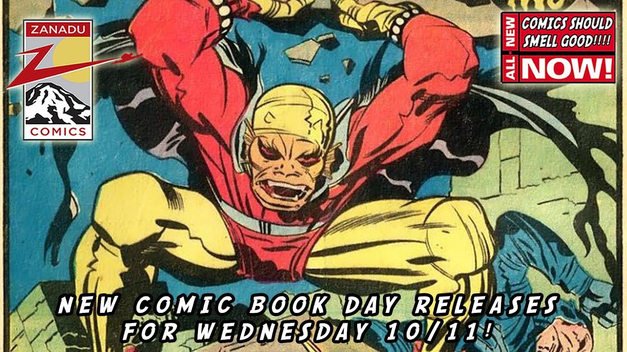 New Comic Book Day releases for Wednesday, October 11