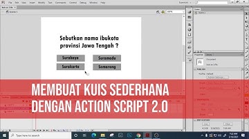Membuat Kuis Sederhana di Adobe Flash CS 6 (Action Script 2.0)