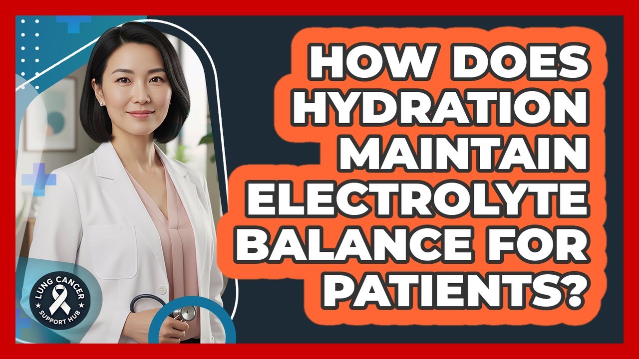 How Does Hydration Maintain Electrolyte Balance For Patients? - YouTube