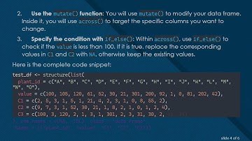 How to Replace Values with NA for a Specific Column Range in R Using dplyr