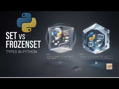 Python Set & Frozenset | How to Use Sets in Python