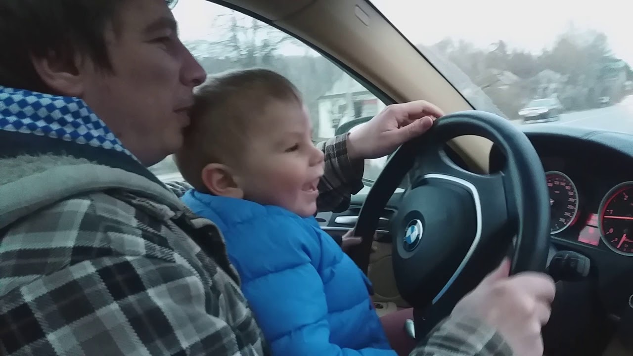 Первый раз за рулем)