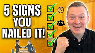5 Signs Your Interview Went Well (from recruiting experience)