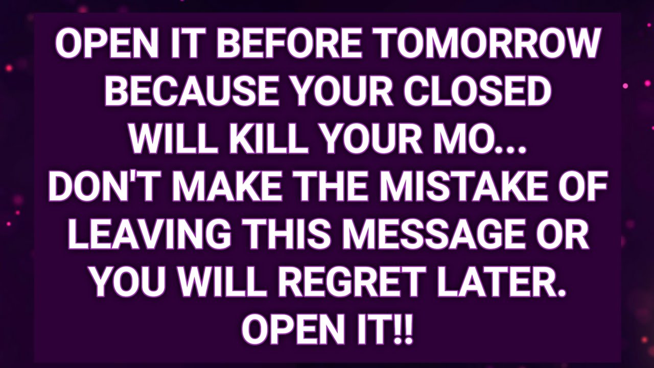 1111 GOD SAYS DON'T MAKE THE MISTAKE OF LEAVING THIS MESSAGE God