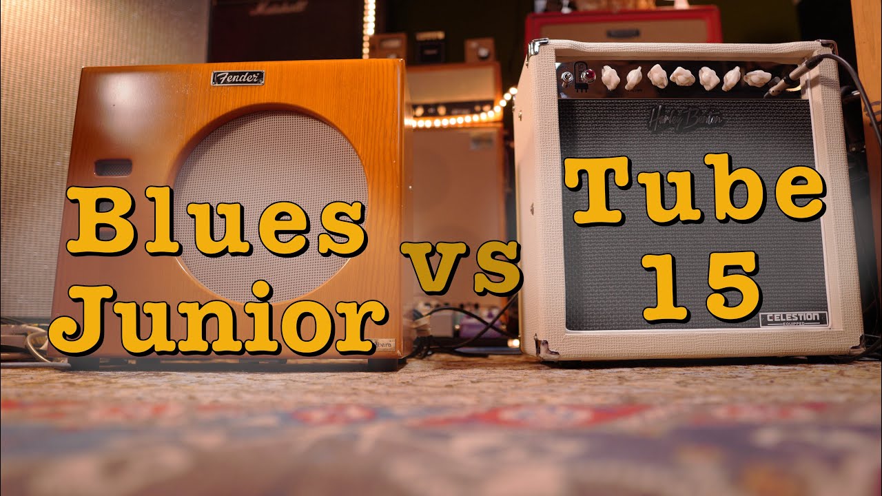 Fender Blues Junior vs Harley Benton Tube 15 237 Doctor Guitar YouTube