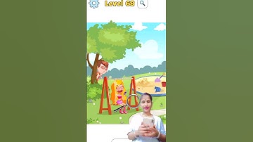 Make Girl Angry noob game level 68 Best friends prank 🤣 #mobilegame #shorts #tiktok #funny #gameplay