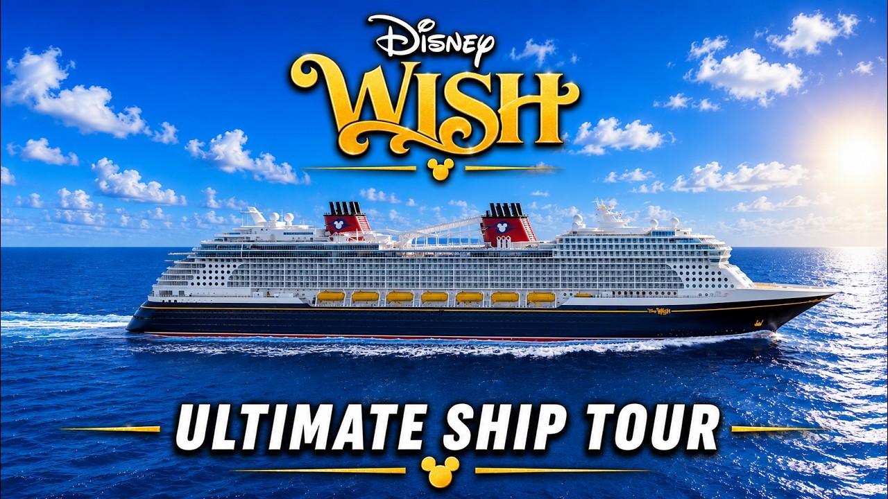 Disney Wish - Ultimate Ship Tour