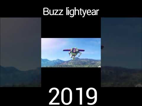 Buzz Lightyear. toy story Evolution