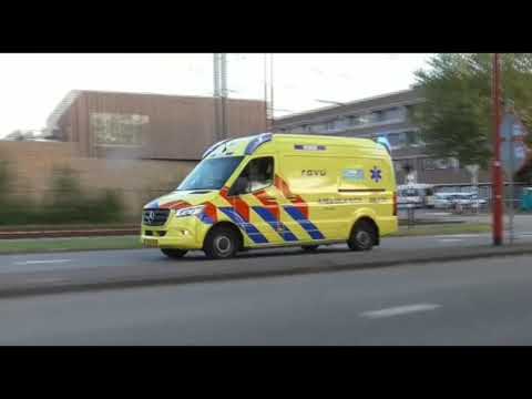 A1, C Miesen Ambulance 09-136 met spoed naar een melding in Nieuwegein!
