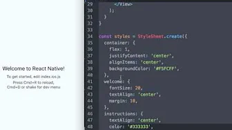 cursos/0001-introducao-ao-react-native: Estrutura do Arquivo de um Componente de React Native do App de Amostra