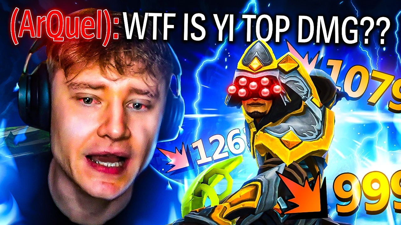 CRIT MASTER YI TOP SHOCKING EVERYONE IN HIGH ELO.