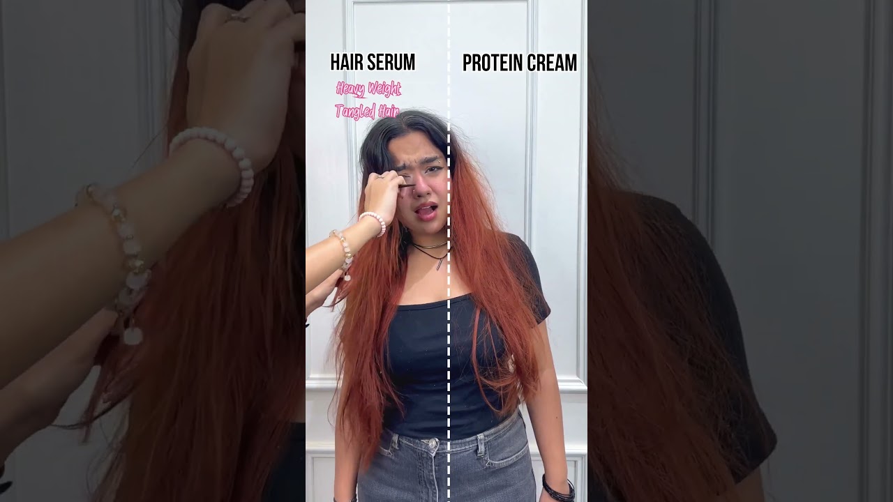 One side sticky smelly regret Other side: soft, shiny perfection  secret? SH-RD Protein Cream 