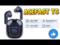 КРУТЫЕ TWS НАУШНИКИ ACEFAST CRYSTAL T6 C ИНДИКАЦИЕЙ ЗАРЯДА!