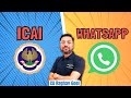 Big News !!! Official WhatsApp Channel of #ICAI | CA Raghav Goel Sir #caexams #whatsapp