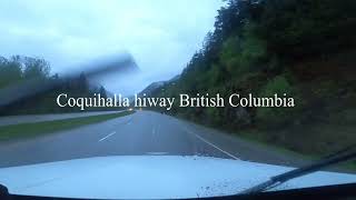 Pinoy heavyhaul driving thru Coquihalla Hi-way  AKA. hi-way tru hell in British Columbia Canada
