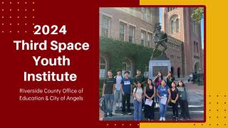2024 Third Space Youth Institute Tsyi Rcoe And Coa