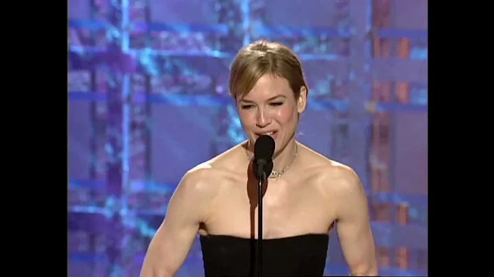 Reene Zellweger Wins Best Actress Motion Picture M...