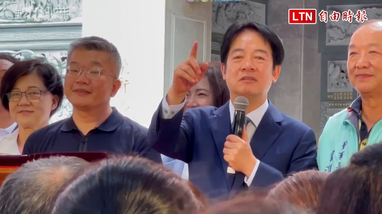 賴清德水安宮參香  揭邀蔡其昌任民進黨立院總召內幕