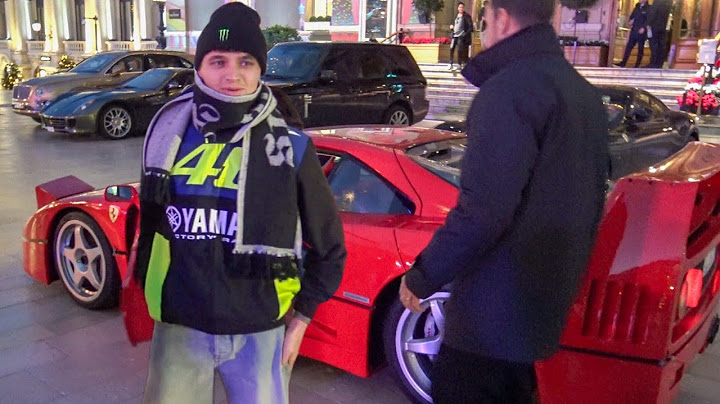 LANDO NORRIS Driving His NEW Ferrari F40 and Shopping at Richard Mille in Casino de Monaco!!