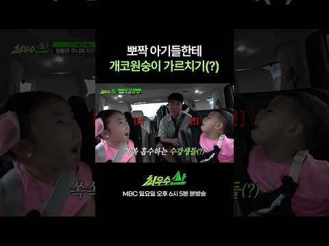 개코원숭이가 세 마리 #최우수산 #장동민 #유세윤 #허경환 thumbnail