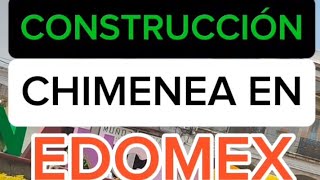 Construcción chimenea de esquina