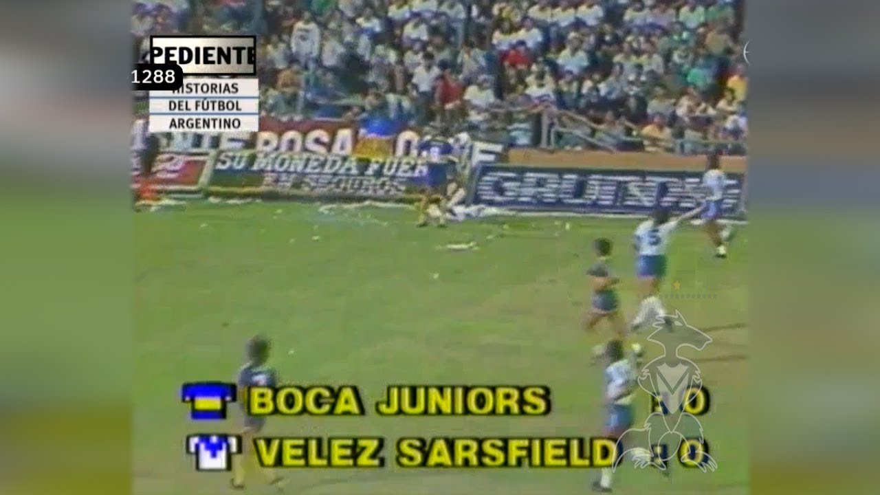 EXP FUTBOL | Velez 3 Vs Boca 3 | Torneo 89/90 | Fecha 23