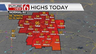 Above Normal Temperatures Before Weekend Storm Chances Arrive
