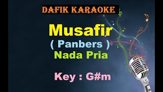 Musafir (Karaoke) Panbers Nada Pria/Cowok Male Key G#m Lagu Nostalgia Tembang Kenangan