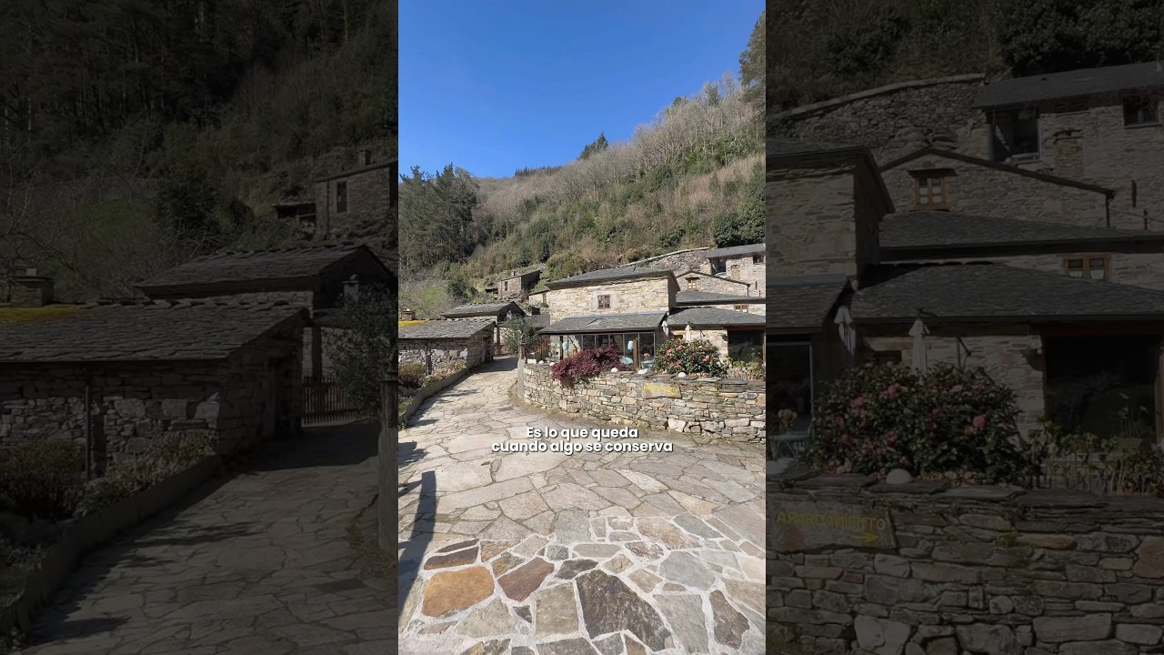 📍AS VEIGAS.Este pueblo iba a dejar de existir. 🔐¡GUÁRDALO!