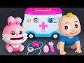 66 Minutes Satisfying with Unboxing Pinkfong Cashier Toys Doctor Set Ambulance Playset ASMR