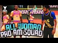 Contact Dunks Against All Woman Pro-Am Team! NBA 2K21 PS5 Pro-Am