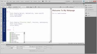 12 - Introduction to Dreamweaver Tutorial (CS5)