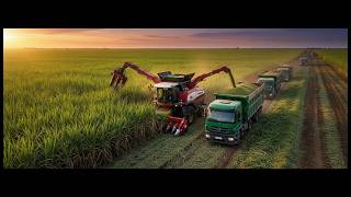 Inside the Massive Factory: The Process of Turning Sugarcane into Sugar