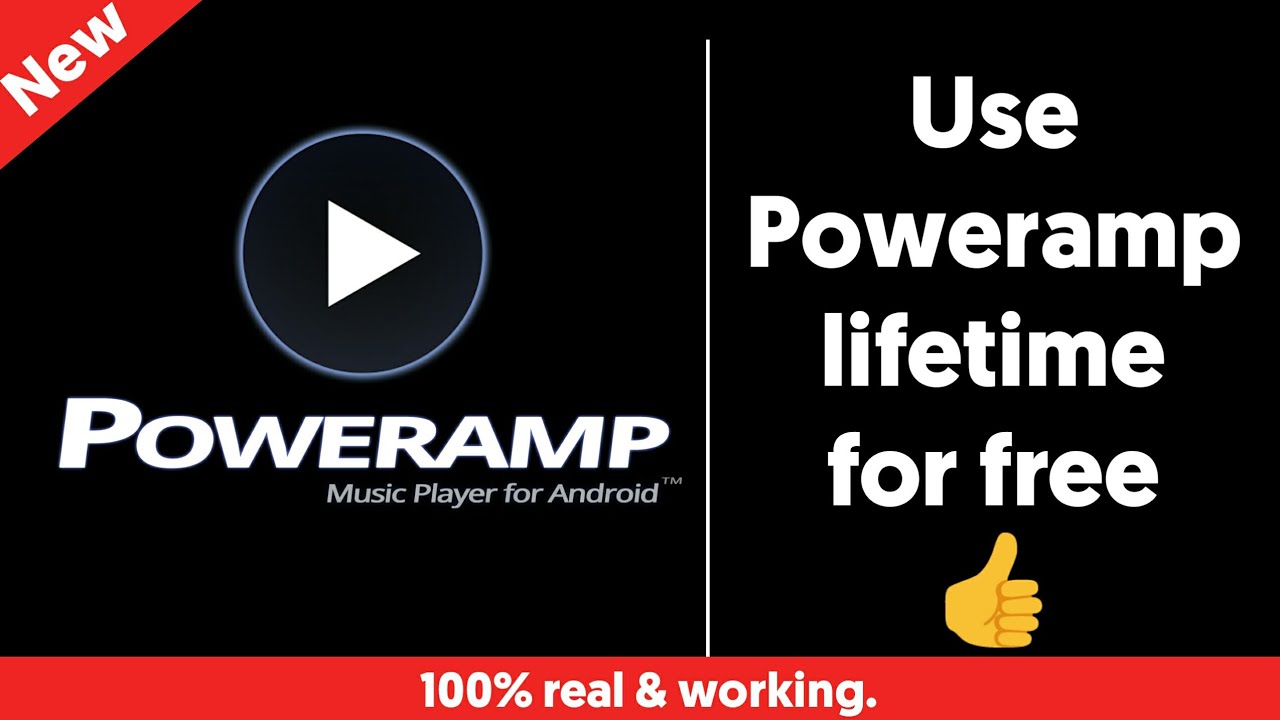 Use Poweramp lifetime for free: 100% working and real trick. No cheating 👍