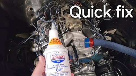 Lucas Transmission FIX can seriously help solve your shifting problems!