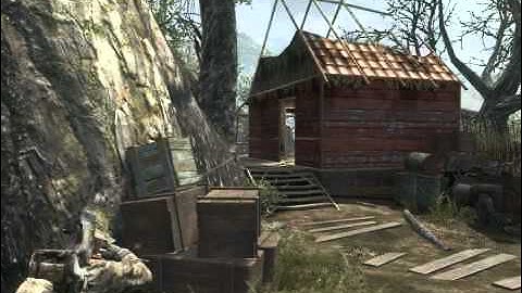 Black Ops - Cross map ballistic knife kill