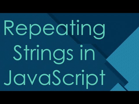 Repeating Strings in JavaScript